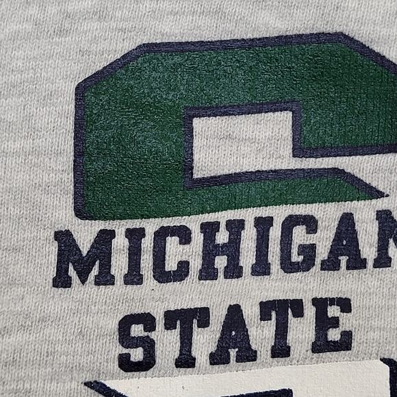 Vintage Michigan State Sweatshirt Womens 2XL 25x26 USA - Picture 14 of 16